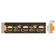 Цветной молдинг Decomaster 157-56 (30*14*2400) ДМ