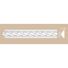 Молдинг с орнаментом Decomaster DT8050 гибкий (40*17*2400)