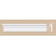 Молдинг гладкий Decomaster DP 9012 (28*90*2400)