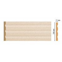 Пилястра, молдинг Decomaster D201-18D ДМ (100*11*2400)