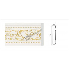 Молдинг широкий золотистый150-115G(FM) Decor Dizayn