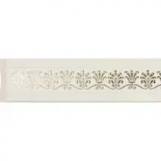 Бордюр Cosca W1080-4-W25 Полистирол Слоновая кость 2400*80*9 мм