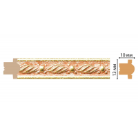 Цветной молдинг Decomaster 189-34 (13*10*2400мм)